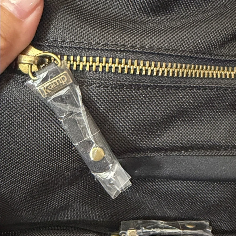 NWT Kamp Black Backpack with Multiple Pockets
